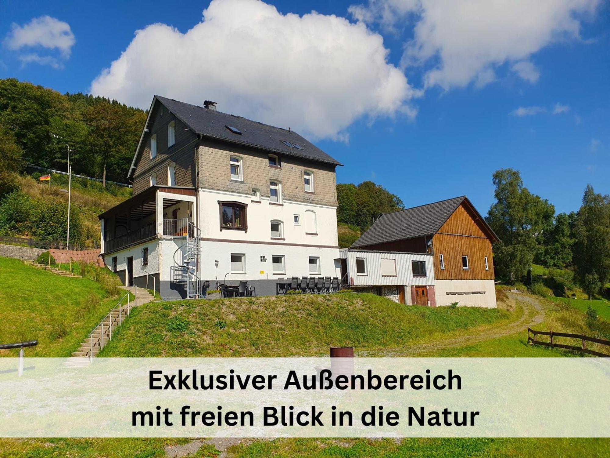 Ferienhaus Grimme - 350M2, 18 Betten - Mit Indoorspielplatz, Pool, Grosser Terrasse, Grill, Sauna, Kicker, Dart, Uvm - Ideal Fuer Familien Schmallenberg Bagian luar foto
