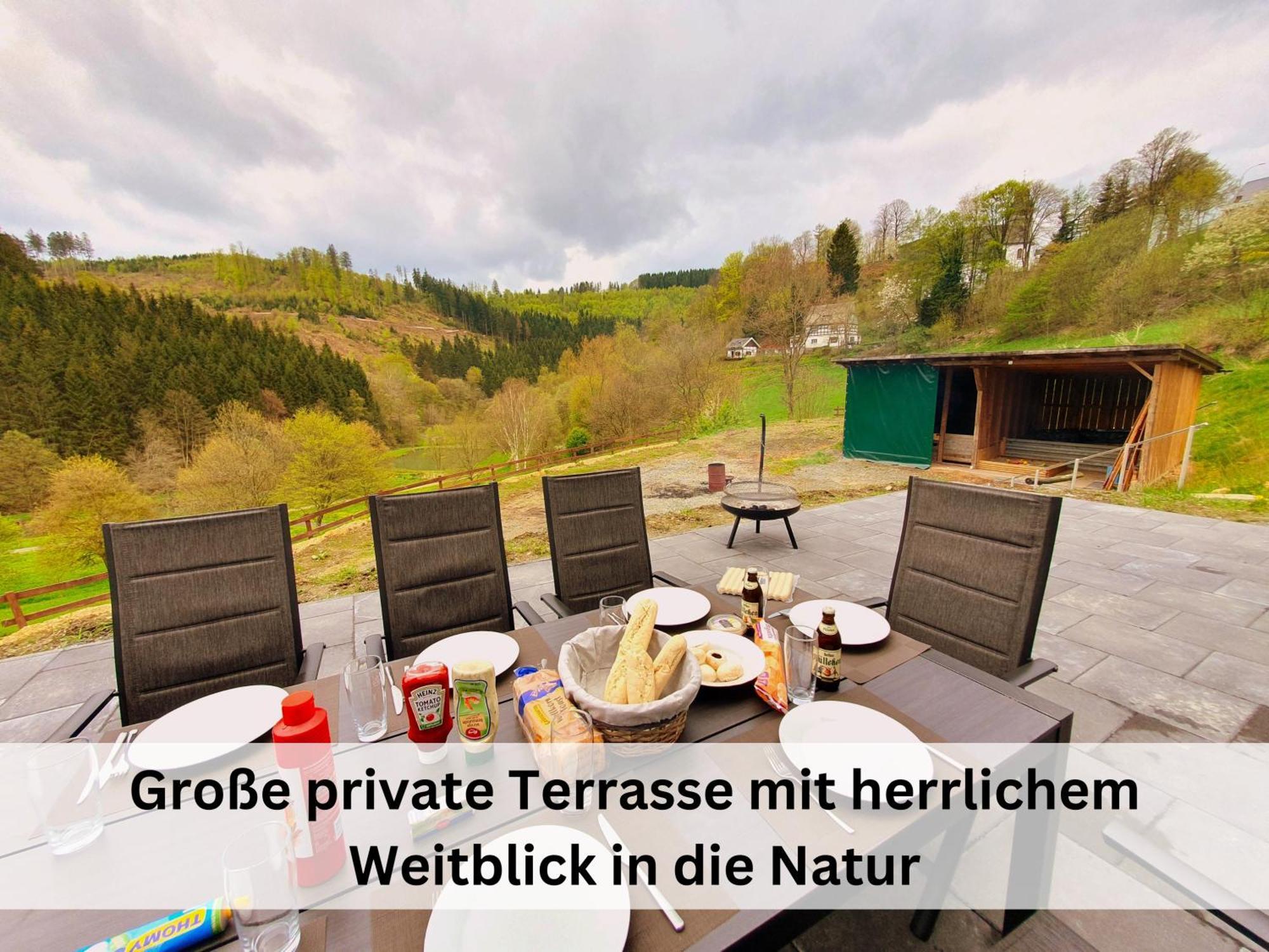 Ferienhaus Grimme - 350M2, 18 Betten - Mit Indoorspielplatz, Pool, Grosser Terrasse, Grill, Sauna, Kicker, Dart, Uvm - Ideal Fuer Familien Schmallenberg Bagian luar foto