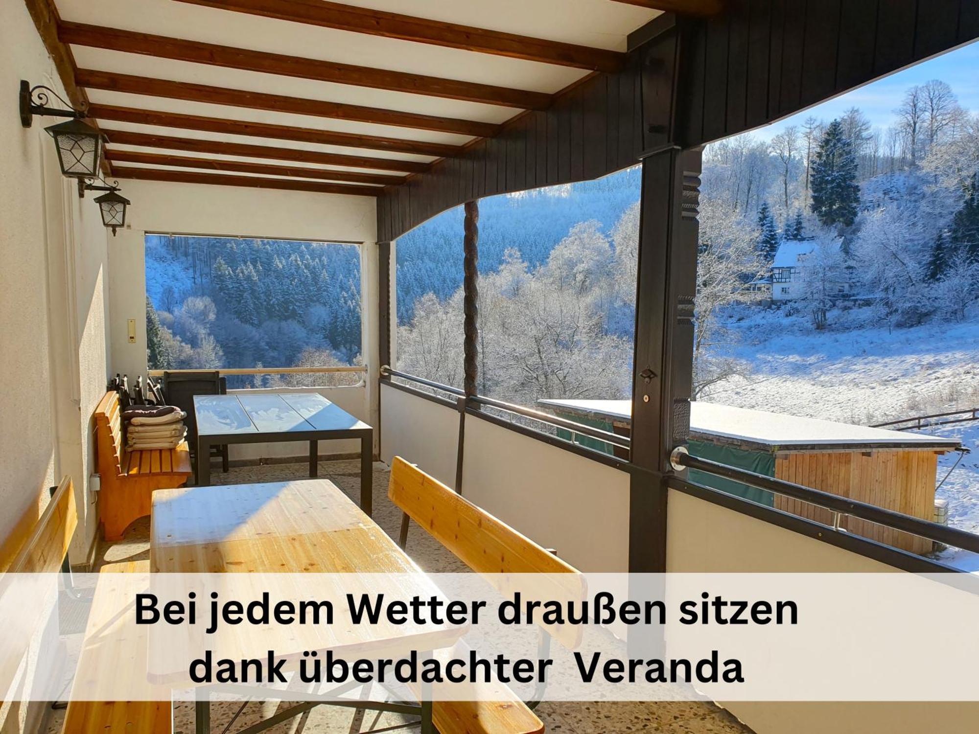 Ferienhaus Grimme - 350M2, 18 Betten - Mit Indoorspielplatz, Pool, Grosser Terrasse, Grill, Sauna, Kicker, Dart, Uvm - Ideal Fuer Familien Schmallenberg Bagian luar foto