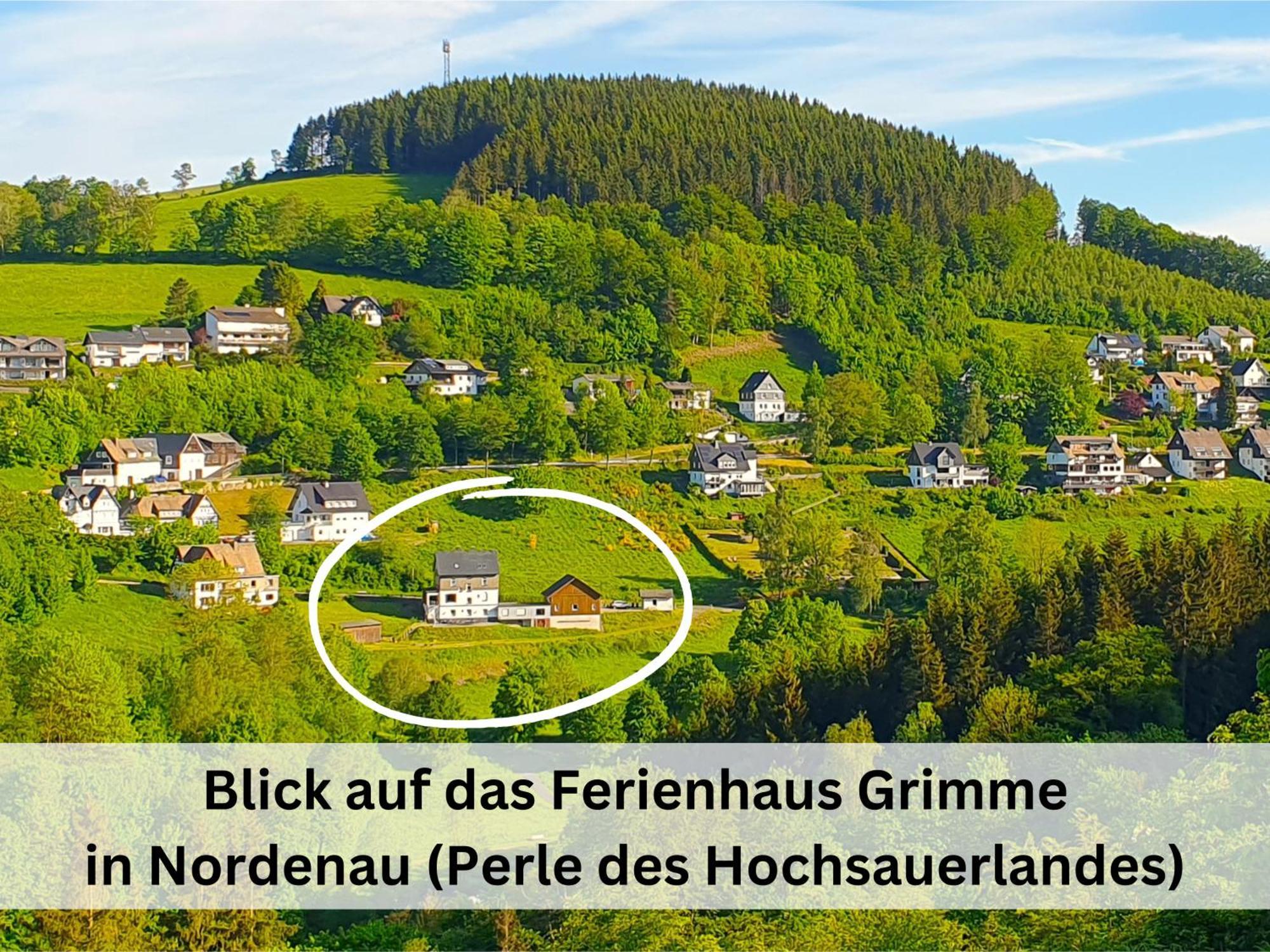 Ferienhaus Grimme - 350M2, 18 Betten - Mit Indoorspielplatz, Pool, Grosser Terrasse, Grill, Sauna, Kicker, Dart, Uvm - Ideal Fuer Familien Schmallenberg Bagian luar foto